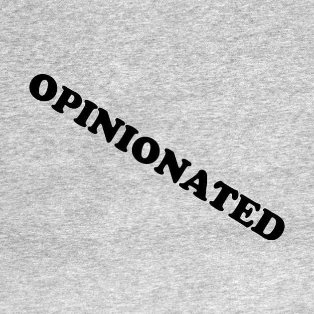 OPINIONATED by gdb2